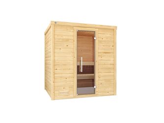 Premium-Massivholzsauna 45mm BERGEN 2 GT