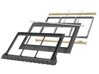 Pro+ Eindeckrahmen-Set EBW MK06 4031B3 horizontal Trio integriert
