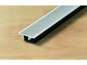 PROCOVERclip Übergangsprofil 7-18mm Deckprofil Alu eloxiert