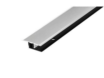 PROCOVERclip Übergangsprofil 7-18mm Deckprofil Alu eloxiert
