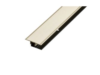 PROCOVERclip Übergangsprofil 7-18mm Deckprofil Alu eloxiert