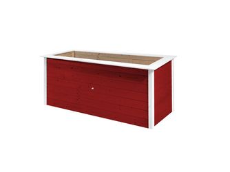 Profi-Hochbeet 669 C, schwedenrot/weiss, 28mm