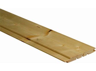 Profilbrett Rundkante Hemlock unbehandelt gehobelt A-Sortierung Riftschnitt