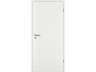 Zimmertür Weißlack ähnlich RAL 9016 RI10 Röhrenspan "RIVA"