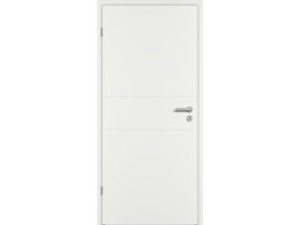 Zimmertür Weißlack ähnlich RAL 9016 RI8 Röhrenspan "RIVA"