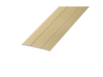 PROTRANS Übergang flach Breite 38mm selbstklebend Alu eloxiert