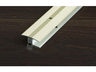 PROVARIO XL Übergangsprofil 12-25mm Deckprofil Alu eloxiert