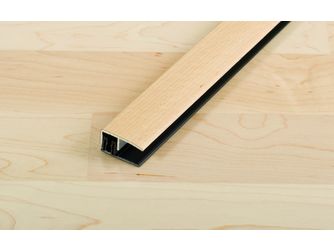 PROVARIOclip Abschlussprofil 7-18mm Deckprofil furniert lackiert