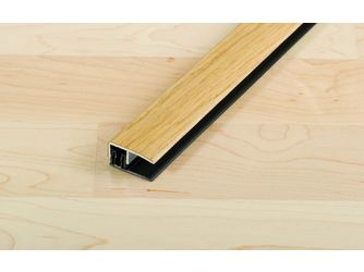 PROVARIOclip Abschlussprofil 7-18mm Deckprofil furniert lackiert