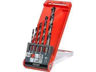 ROCKER® Beton- und Steinbohrersatz, 5-teilig, ø 3-8mm