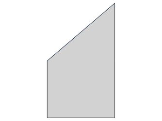 Sichtschutzzaun Glas weiß Vollflächen-Dekor 84 "RUDE"