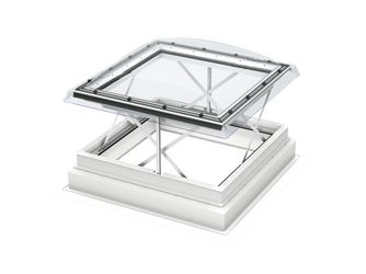 RWA Flachdach-Fenster CSP 100100 1073Q Elektrisch zu öffnende Ausf.100x100 RWA Flachdach-Fenster CSP 100100 1073Q Elektrisch zu öffnende Ausf.100x100