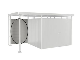RÜCKWAND SD Gr. S H2-H6 quarzgrau-met 1340x1807x40mm