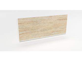 Rückwand-System-Set MFC 3050x585mm TV374 C travertin beige Rückwand-System-Set MFC 3050x585mm TV374 C travertin beige