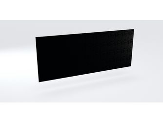 Rückwand-System-Standard 3050x585mm A1 Ce schwarz Rückwand-System-Standard 3050x585mm A1 Ce schwarz