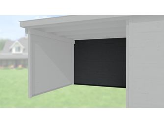 Rückwand für Anbau 147cm, 21mm für Typ 126 und 172 anthrazit