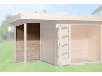 Rückwand für Anbau 147cm, 21mm für Typ 126 und 172 natur