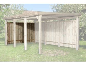 Rückwand für Carports, kdi, 20mm