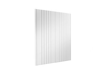 Rückwand zu WoodStock 150 silber- metallic 1455x11x1965mm