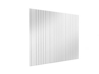 Rückwand zu WoodStock 230 silber- metallic 2175x11x1965mm