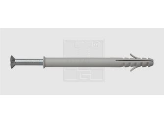 Rahmendübel mit Schrauben 10x115 Nylon / Stahl verzinkt (1 Stück) - 905 310 115 78 Rahmendübel mit Schrauben 10x115 Nylon / Stahl verzinkt (1 Stück) - 905 310 115 78