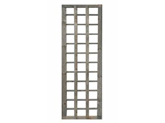 Rankelement leicht Douglasie ohne Rahmen Leisten 2x4cm transparent lasiert -felsgrau-