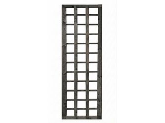 Rankelement leicht Douglasie ohne Rahmen Leisten 2x4cm transparent lasiert -graphitgrau-