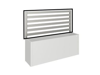Rankgitter (1 Stk) für 2m Seite/ Gr. 200 quarzgrau- metallic 2010x910x40mm