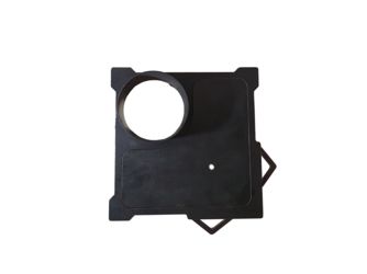 Rauchabzug Basis inkl. Rauchrohr 1 m "stahl"