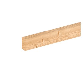 Rautenleiste kanad. Lärche VEH Top gehobelt unbehandelt 27x68mm, 3,66m