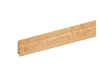 Rautenprofil kanad. Lärche VEH Top riffelg. unbehandelt 21x96mm, 4,88m