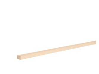 Rechteck Kiefer astrein roh 10x15x900mm Massiv, roh, Kurzlänge