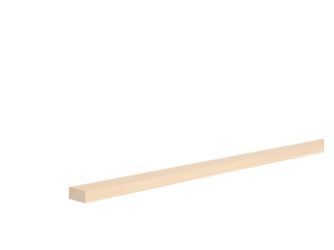 Rechteck Kiefer astrein roh 10x20x2400mm Massiv, roh