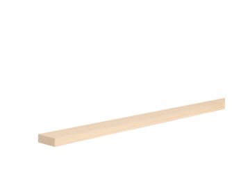 Rechteck Kiefer astrein roh 10x30x2400mm Massiv, roh