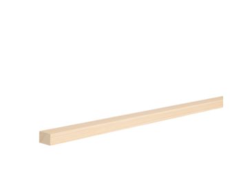 Rechteck Kiefer astrein roh 14x20x2400mm Massiv, roh