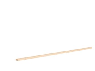 Rechteck Kiefer astrein roh 5x10x900mm Massiv, roh, Kurzlänge