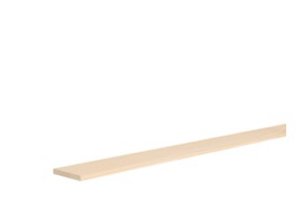 Rechteck Kiefer astrein roh 5x38x900mm Massiv, roh, Kurzlänge