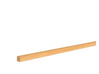 Rechteckleiste Buche 14x14x900mm Bastelleiste, Massiv, roh, FSC/M