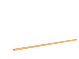 Rechteckleiste Buche 5x10x900mm Bastelleiste, Massiv, roh, FSC/M