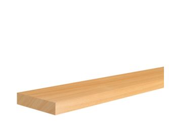 Rechteckleiste Buche roh 20x94x2400mm Massiv, Roh