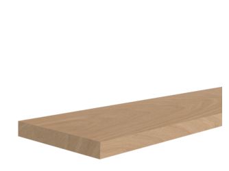 Rechteckleiste Eiche 20x145x2400mm massiv, roh