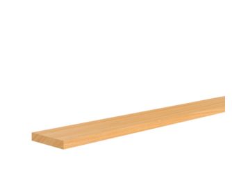 Rechteckleiste Eiche roh 10x57x2400mm Massiv, Roh