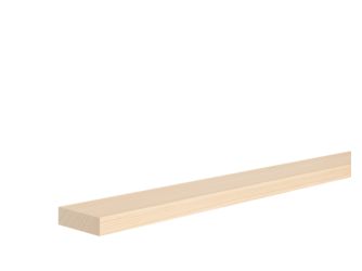 Rechteckleiste Kiefer 14x47x2400mm astrein, massiv, roh