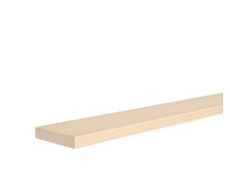 Rechteckleiste Kiefer 14x70x2400mm astrein, massiv, roh