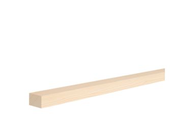 Rechteckleiste Kiefer 20x30x2400mm astrein, massiv, roh