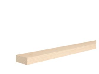 Rechteckleiste Kiefer 20x47x2400mm astrein, massiv, roh