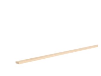 Rechteckleiste Kiefer 5x15x2400mm astrein, massiv, roh