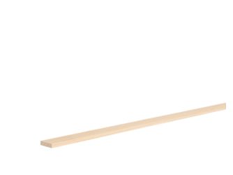 Rechteckleiste Kiefer 5x20x2400mm astrein, massiv, roh