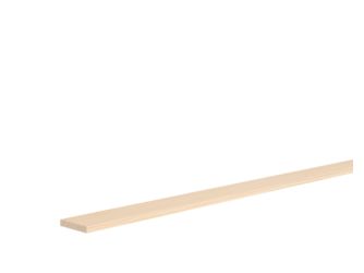 Rechteckleiste Kiefer 5x30x2400mm astrein, massiv, roh