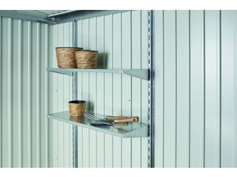 Regalboden-Set zu Gerätehäuser und Gerätschrank, 2 Böden 720x75x75mm